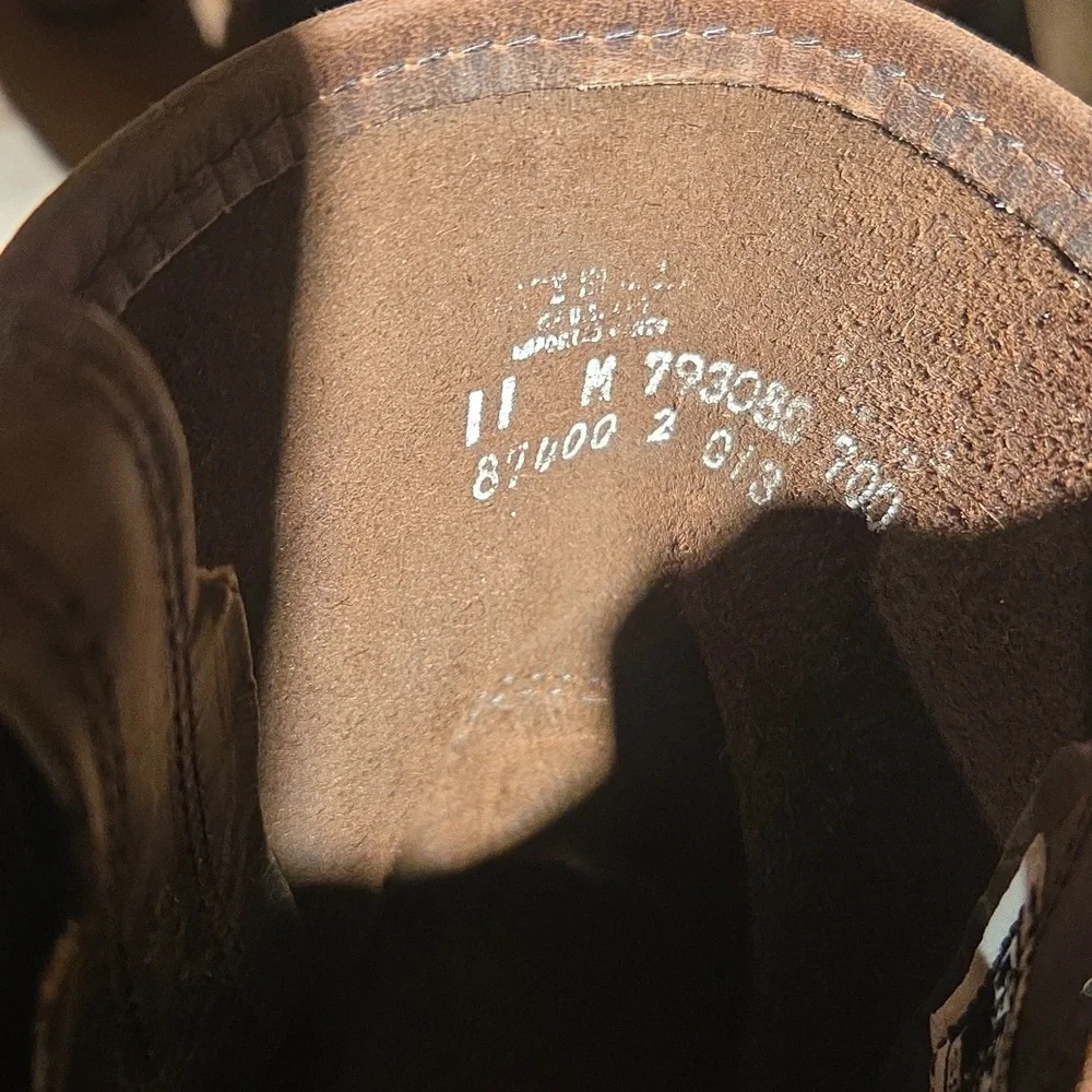Mens FRYE Short Gaucho Harness Boots - Picture 4 of 6